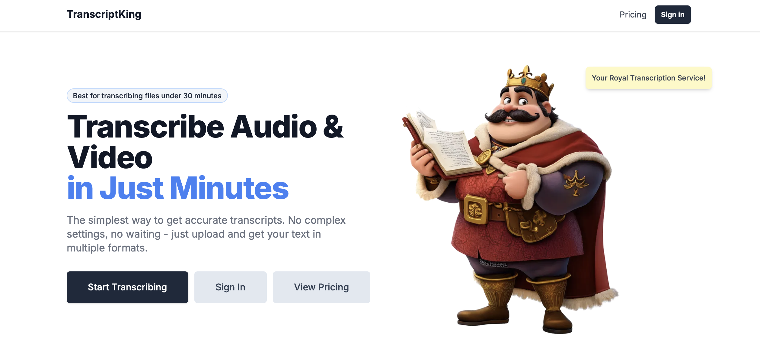 TranscriptKing.com